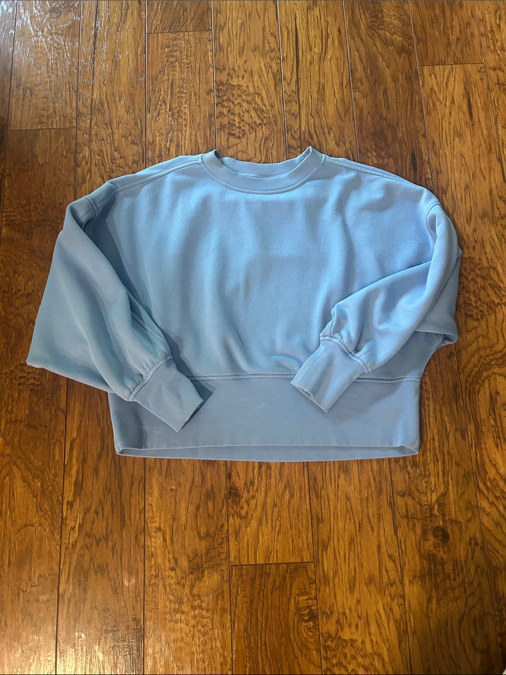 Zella Light Blue Crewneck Sweater